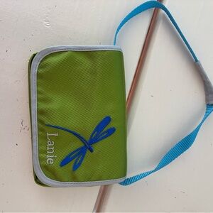 American Girl Green and Blue Dragonfly Bag